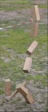 Kubb auf der Kirchenwiese (1)